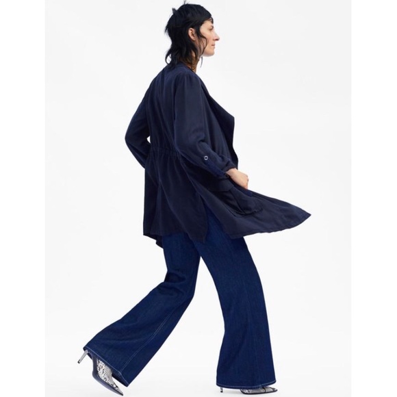 ZARA Tencel Flowy Jacket NWT - Picture 4 of 8